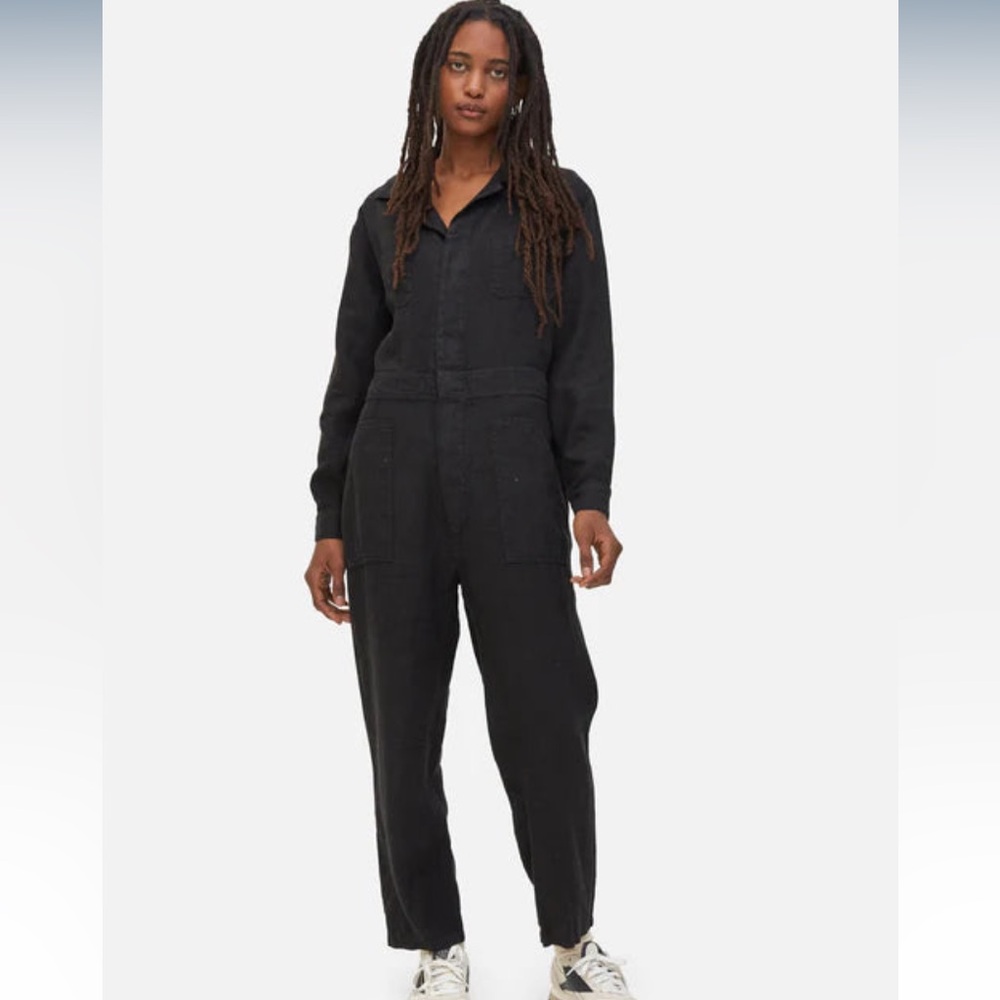 Mate the Label linen jumpsuit